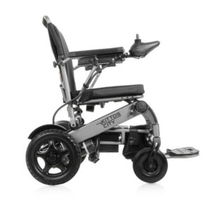 silla de ruedas eléctrica plegable