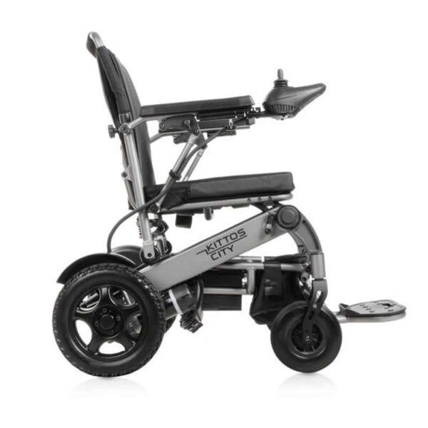 silla de ruedas eléctrica plegable