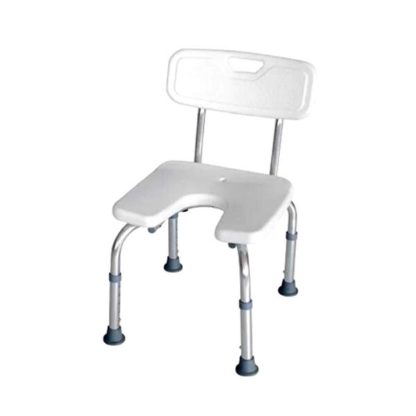 silla de baño regulable en altura