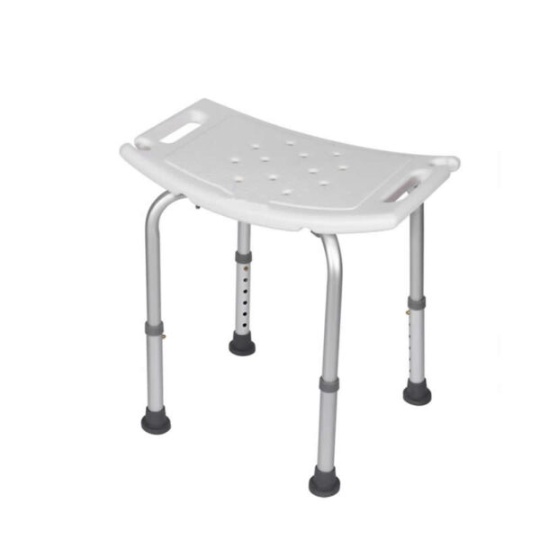 taburete de baño en con asas regulable en altura